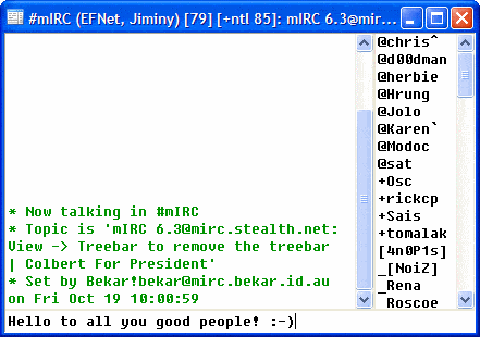 IRC Server Demo